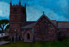 Churches of  Cornwall - &quot;St Senara, Zennor&quot;   Cornwall/Cornish art