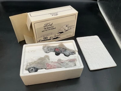First Gear Carlisle ‘56 Ford Stock Car '51 F-6 Flatbed Diecast  1:34 Scale (R) - Image 1 of 3