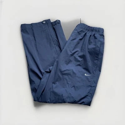 Nike Golf Rain Pants Mens Large Navy Storm Fit Elastic Waist Drawstring Pockets - Image 1 of 4