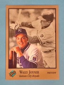 1992 Studio Preview Wally Joyner Kansas City Royals #10 ⚾ - Picture 1 of 2