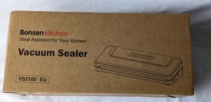 Bonsenkitchen Vakuumiergerät Vakuumierer VS2100 Silber - inkl. 40 Beutel | NEU - Bild 1 von 3