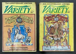 Vintage 1978 / 1980 Variety Magazine, Ringling Bros. Barnum Covers, Movie Ads + - Picture 1 of 20