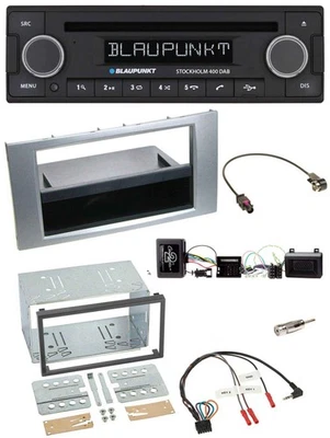 Blaupunkt Lenkrad Bluetooth DAB CD USB Autoradio für Ford Kuga 2008-2012 silber - Bild 1 von 4