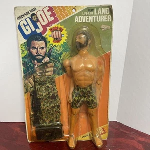NEW Vintage 1975 Hasbro Land Adventurer GI Joe Man of Action Muscle Kung Fu Grip - Picture 1 of 12