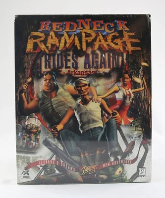 SEALED 1998 Redneck Rampage Rides Again Interplay Big Box PC - Image 1 of 4