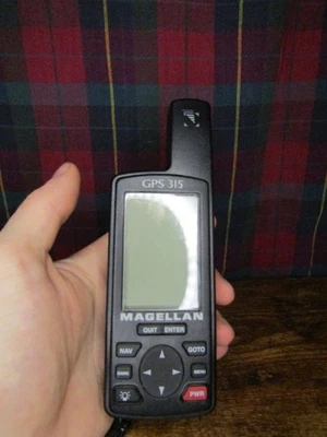 MAGELLAN GPS 315 Waterproof Portable GPS Fishing Hunting Hiking Camping-Vintage - Image 1 of 4