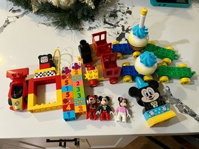 Lego Duplo 10843, 10941, 10898 Mickey Racer. Minnie&rsquo;s Birthday Train Disney Lot