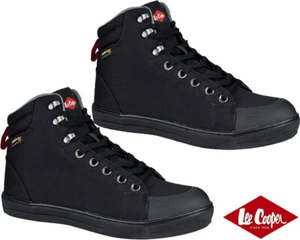 Lee cooper Safety Steel Toe Cap Hi Top Work Baseball Cordura Boot Trainer Shoes - Picture 1 of 15