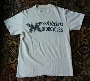 Vtg 1980's Matchless Motorcycle Britalia Motors Santa Cruz CA T-Shirt M British - Picture 1 of 7
