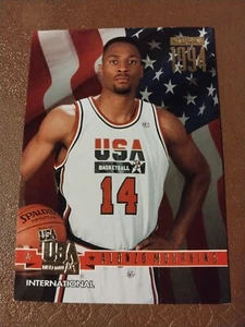 Tarjeta #1 Hornets Georgetown Heat Zo 1994 Alonzo Mourning Skybox Team Estados Unidos NBA - Imagen 1 de 2