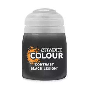 Citadel Colors - Contrast - Hobby Paint - Black Legion (18ml) - Picture 1 of 1
