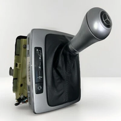 Mercedes-Benz C300 2010 ✦ perilla de cambio de marchas + bisel + conjunto de palanca de cambios OEM F2-4 Foto 1 de 4