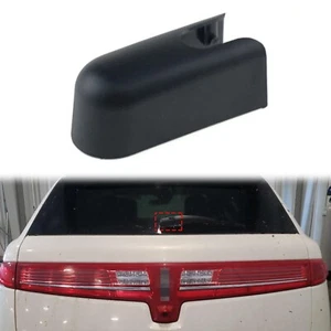 1x Plastic Rear Windshield Wiper Arm Nut Cover Cap Black For Lincoln MKT 2009-13 - Picture 1 of 6
