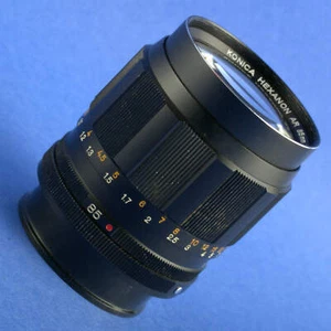 Konica Hexanon AR 85mm 1.8 Lens - Picture 1 of 7