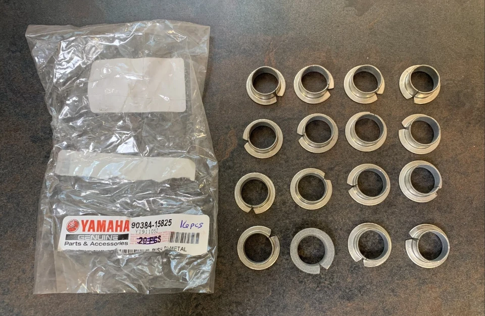 Remolque Pro 1000 genuino Yamaha 2004-05, buje bimetálico, 16ct, 90384-15825 nuevo Foto 1 de 1