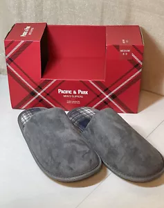 Pacific & Park, Herren Gr. M (8-9), Slipper mit Innen-Outdoor-Sohle. NEU. - Bild 1 von 12