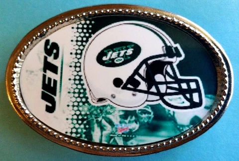 NEW YORK JETS Epoxy Buckle NEW! Cover