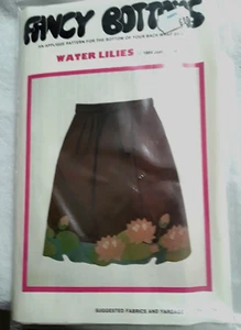 Water Lilies Pattern (Fancy Bottoms) 1984 by Judy Blake - Picture 1 of 3