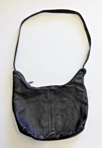 Dyer Design Newburyport, MA Kidskin Leather Shoulder Crossbody Purse Bag Black - Picture 1 of 4
