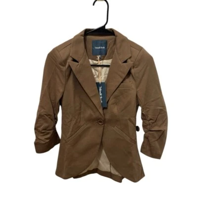 ModCloth Fine And Sandy Blazer Size XXS - Image 1 of 4