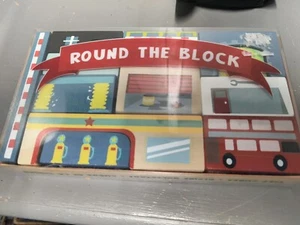 Le Toy Van Wooden Round The Block Building Bricks Playset - NEW - Picture 1 of 1