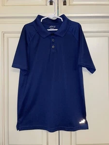 Boy's Navy Blue Short Sleeve BCG Polo Size Medium (10-12) - Picture 1 of 6