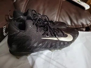 Nike Alpha Menace Pro Mid TD schwarz metallic silber 880410-010 Herren Größe 13 - Bild 1 von 8