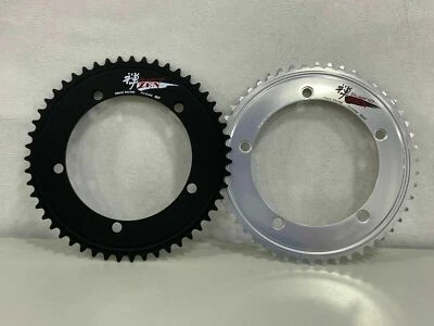 Sugino Track Racing ZEN144 BCD 144mm x 5Bolts 1/2" x 1/8" Chainring (44T-58T) - Image 1 of 4