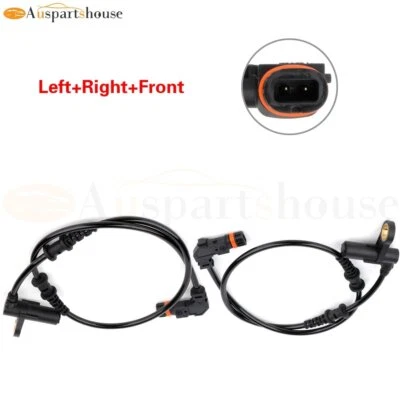 2x Sensor ABS Frontal para Motorista e Passageiro para 2000-2005 2006 Mercedes-Benz S430 - Imagem 1 de 4