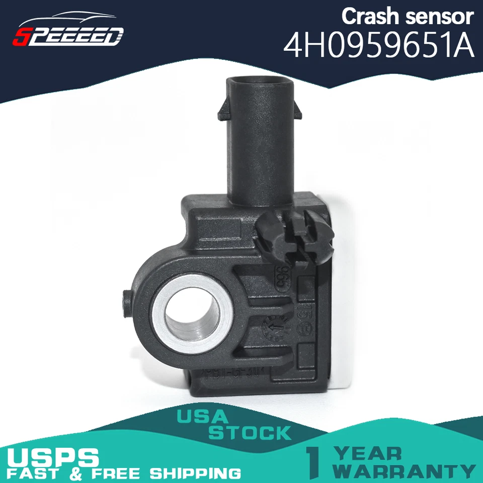 OEM Front Crash Impact SRS Sensor 4H0959651A for Audi A1 A6 S6 A7 S7 A8 Quattro Foto 1 de 4