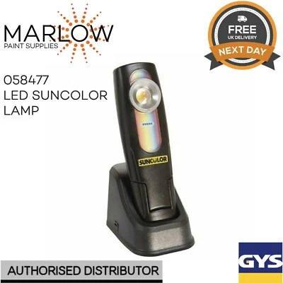 GYS 058477 PORTABLE LED LAMP SUNCOLOR - CAR PAINT COLOUR CHECK LIGHT VALETING