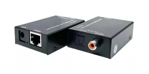 Extensor de cable digital Dolby Digital DTS LPCM audio sobre CAT5 CAT6 - Imagen 1 de 5