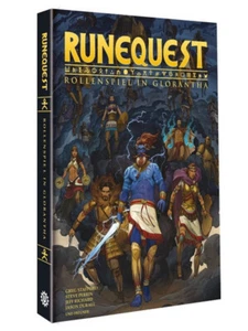 RUNEQUEST - ROLLENSPIEL IN GLORANTHA - DIE GÖTTER RUFEN - REGELWERK #UWV8200 - Picture 1 of 3