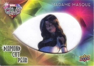 2016 Upper Deck Marvel Gems Diamond Cut Pear DCP-5 Madame Masque RARE! - Bild 1 von 1