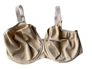 Elomi Smoothing Underwire Molded Nursing Bra 40J US EL3912 Beige Nude 40GG UK - Picture 1 of 13
