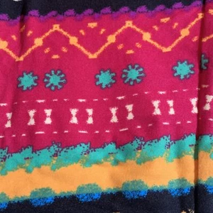 LuLaRoe Womens Pink Abstract Elastic Waist One Size Leggings Fit Sizes 2-10 - Picture 1 of 6