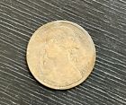 1863 1 Penny England Bronze Coin KM 749.2 United Kingdom Old World Money