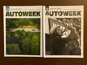AUTOWEEK MAGAZINE - LOT OF 2 "The FINAL Issue" 11/4/19 + 8/12/19 ISSUE - Picture 1 of 3
