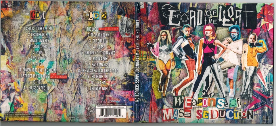 LORD OF THE LOST - Weapons Of Mass Seduction (2 CDs 2023) - Deluxe-Edition - Bild 1 von 1
