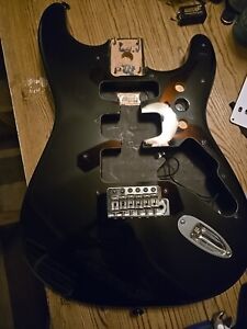 Fender Lone Star stratocaster Strat Body Black
