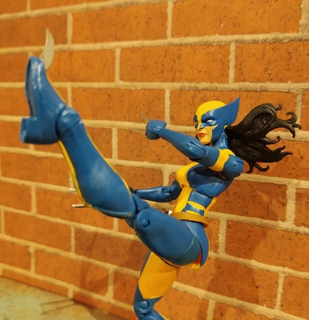 Marvel Legends X23 Bota de Metal Personalizada y Garras de Mano Acero Inoxidable ¡Juego de 6 Piezas! Foto 1 de 4