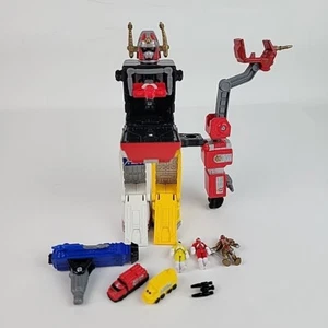Vintage 1999 Bandai Power Rangers Lightspeed Rescue Megazord Micro Playset - Picture 1 of 9