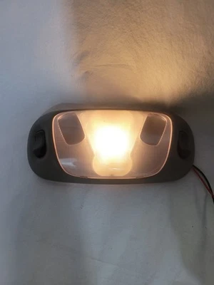 1999-2007 Ford F150 F250 F350 Excursion Super Duty Overhead Dome Light Gray OEM - Image 1 of 4