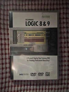 Alfred's Pro-Audio Series Beginning LOGIC 8 & 9 DVD Professional Recordings RARE - Foto 1 di 4