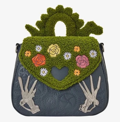 Bolso Bandolera Floral Nuevo con Etiquetas Exclusivo Loungefly Edward Manos de Tijera Sherpa Topiario Foto 1 de 3