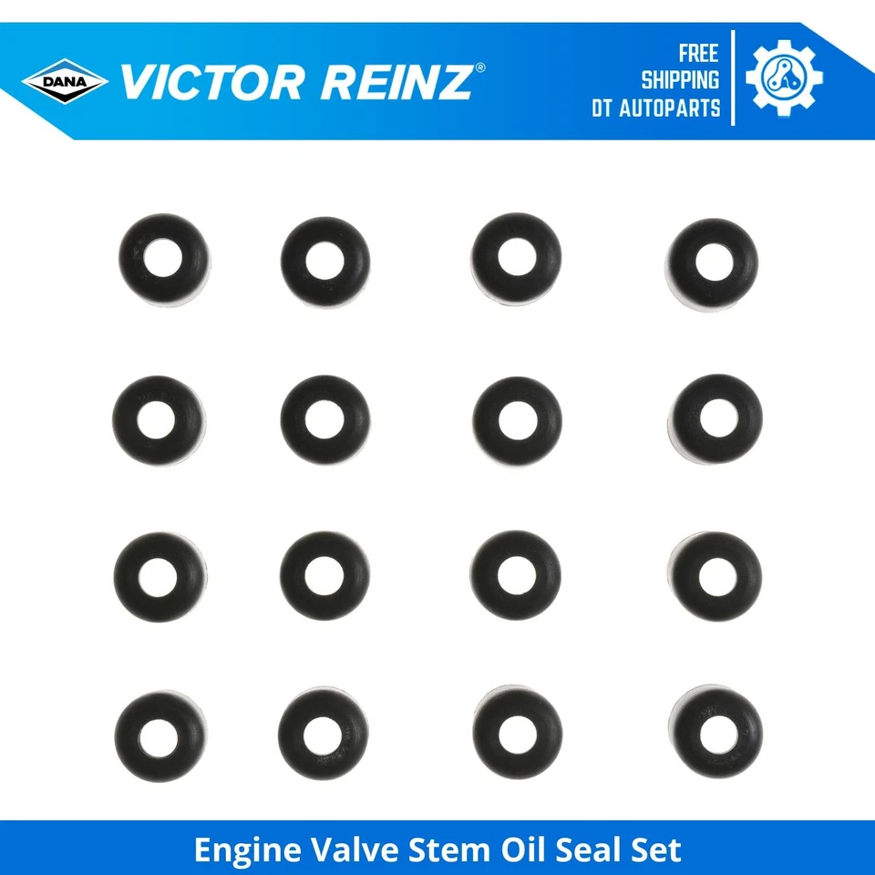 Juego de sellos de aceite de vástago Vlv Suburban 67-74 GMC C25/C2500 Intk Exh Victor Rei Foto 1 de 1