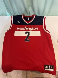 Adidas NBA Washington Wizards Trikot 2012 2 John Wall HERREN XL rot weiß blau - Bild 1 von 2