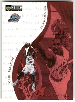 1997-98 Collector's Choice #382 Karl Malone Utah Jazz Basketball Card - Image 1 of 2
