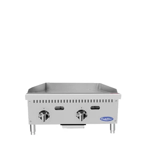 Atosa ATTG-24 — 24″ Manual Flat Grill W/ 1″ Griddle Plate - Picture 1 of 6