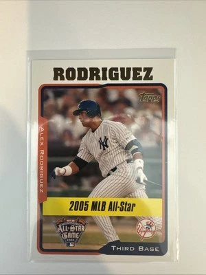 2005 Topps Updates & Highlights - All-Star Alex Rodriguez #UH176 - Image 1 of 2